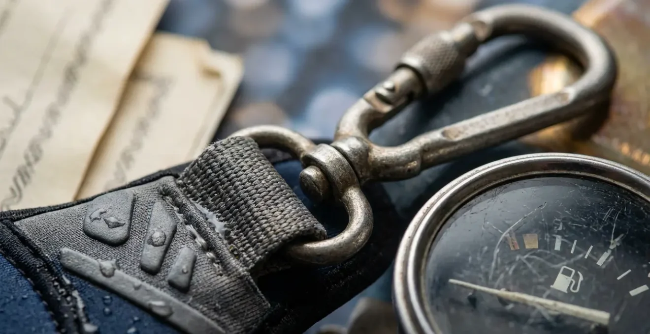 Graphique visuel montrant la répartition des coûts d'une activité nautique motorisée avec éléments symboliques