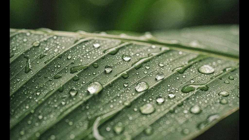 Gros plan sur une feuille de plante médicinale avec détails de texture dans la forêt dominicaine